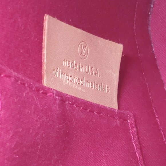 100% Authentic Louis Vuitton Alma BB Vernis Fuchsia Crossbody Bag - Picture 13 of 16